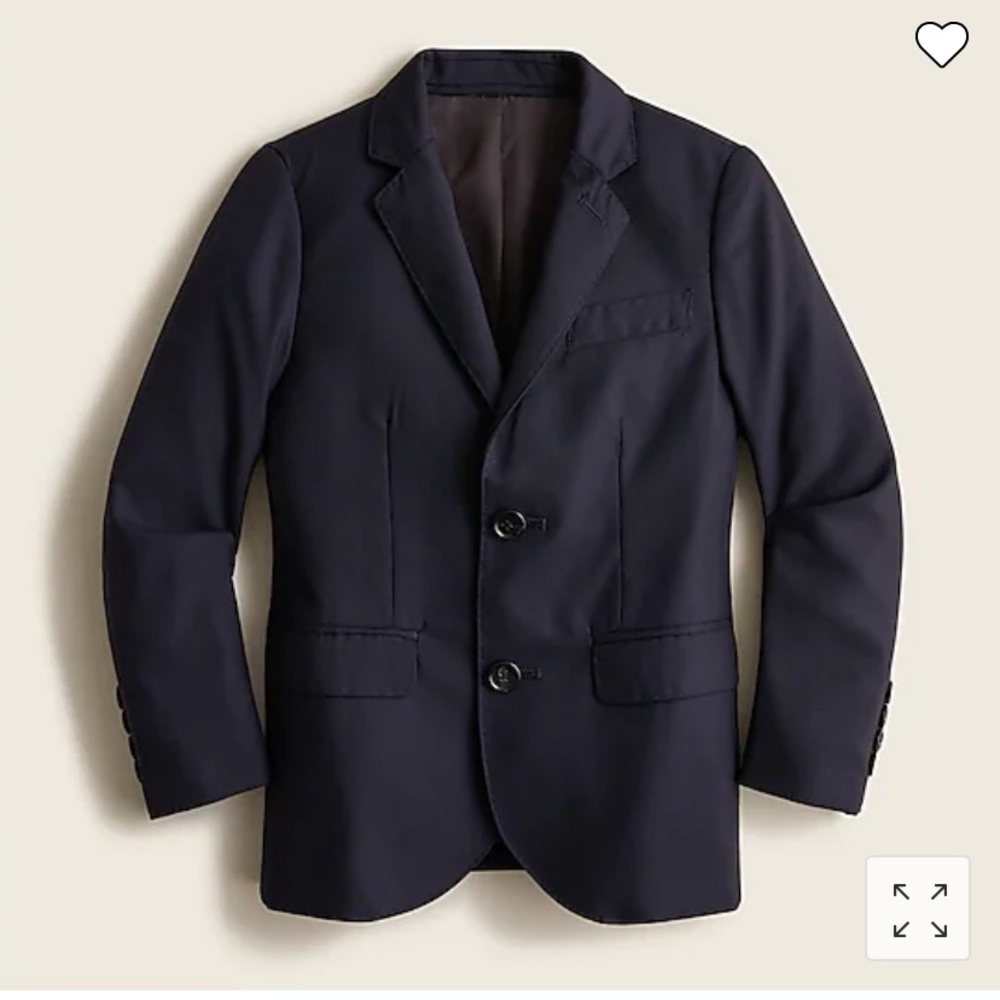 J Crew Boys' Ludlow suit jacket in Italian wool 18477